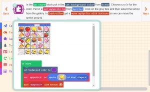 Microsoft MakeCode Arcade チュートリアル「Lemon Leak」(その1) | 渡り鳥の広場
