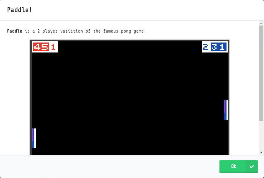 Microsoft MakeCode Arcade チュートリアル「Paddle」(その1) | 渡り鳥の広場